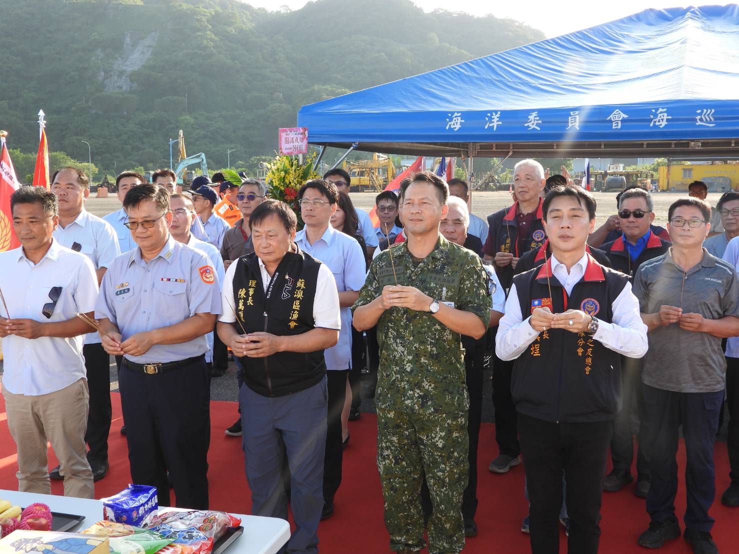 新艇成軍祈平安 PP-35102正式加入蘇澳海巡